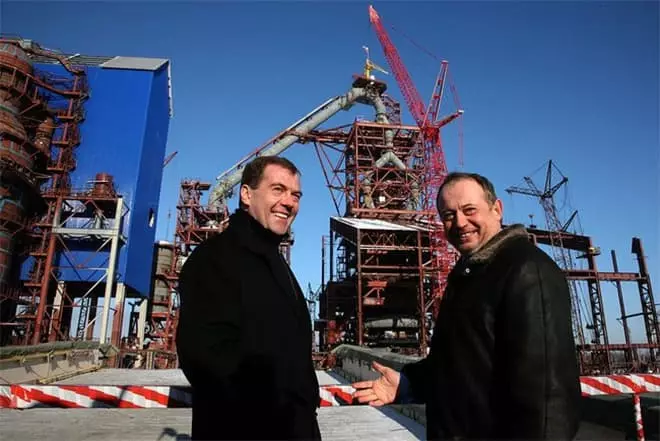 Vladimir Lisin และ Dmitry Medvedev