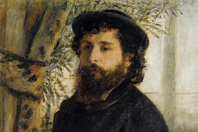 Retrato de Claude Monet