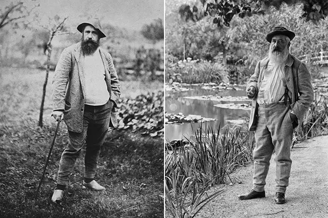 Claude Monet creou o seu propio xardín