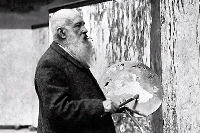 Claude Monet untuk bekerja