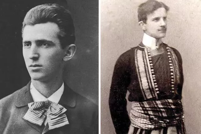 Nikola Tesla in gioventù