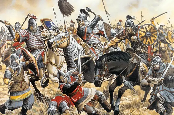 Slag van Halchis Genghis Khana