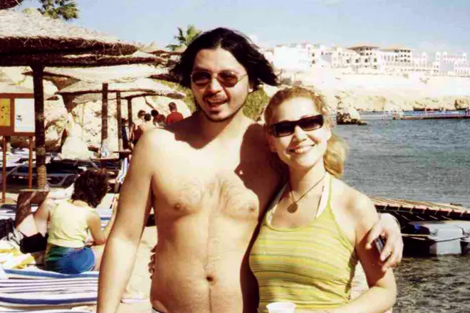 Murat Nasadrov z żoną