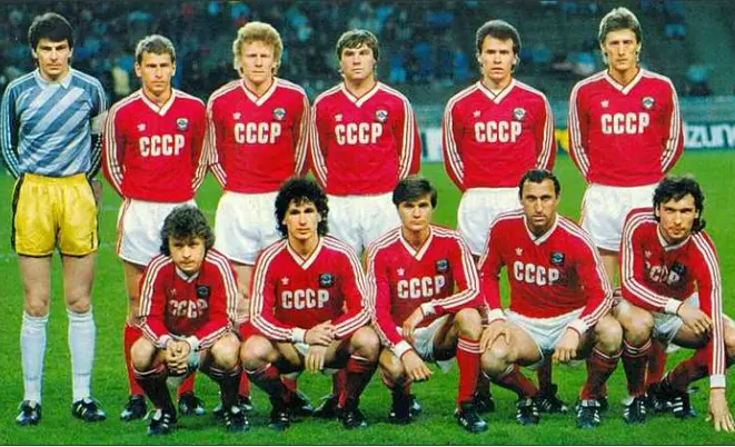 Oleg Kuznetsov ho ampahany amin'ny ekipa nasionaly USSR