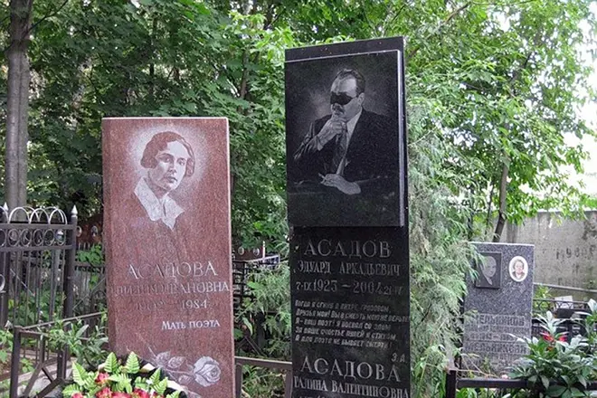 Grave Eduard Asadov.