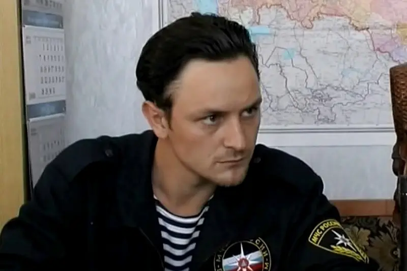 Олексій Гришин в молодості (кадр із серіалу «Дальнобійники»)