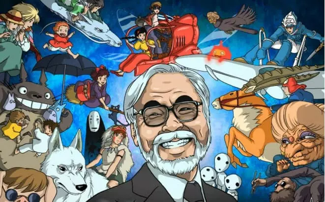Cult Animator Hayao Miyazaki.