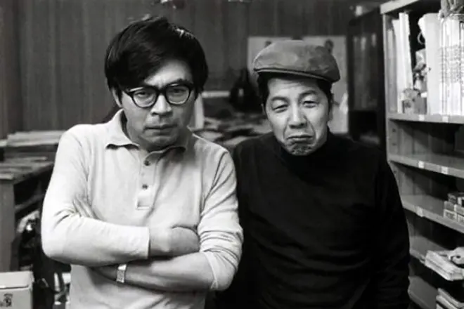 Hayao Miyazaki at Isao Takahatata
