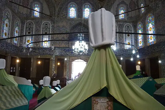 Tomb Ahmed i yn Mausoleum