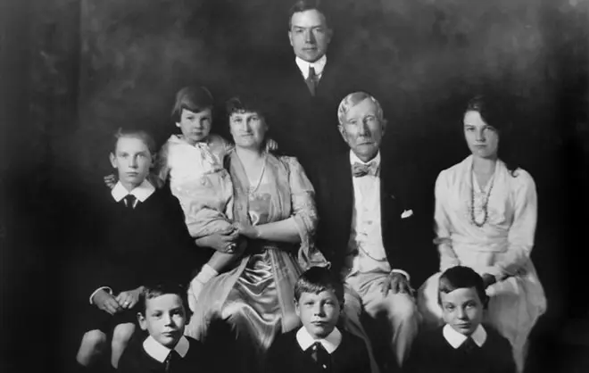 Familie Rockefeller.