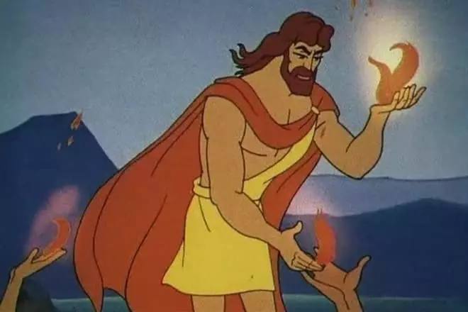 Prometheus giver folk ild