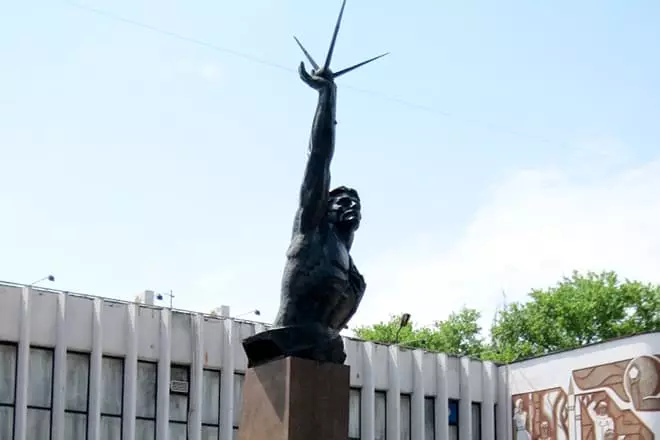 Monument til Danko i Krivoy Rog, Ukraine