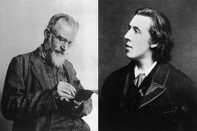 Oscar Wilde na Bernard Shaw