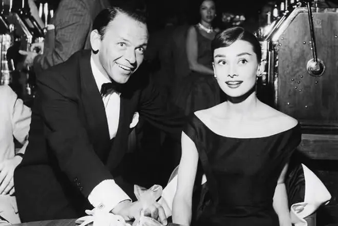 Frank Sinatra and Audrey Hepburn