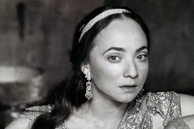 Schauspielerin Galina Tunin.