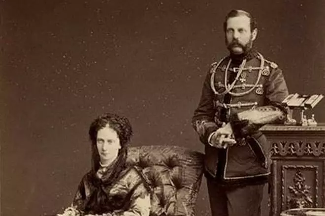Maria Alexandrovna en Alexander II