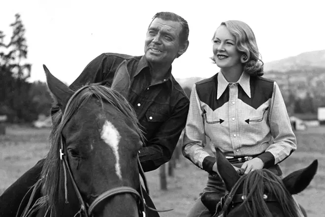 Clark Gable og Silvia Ashley