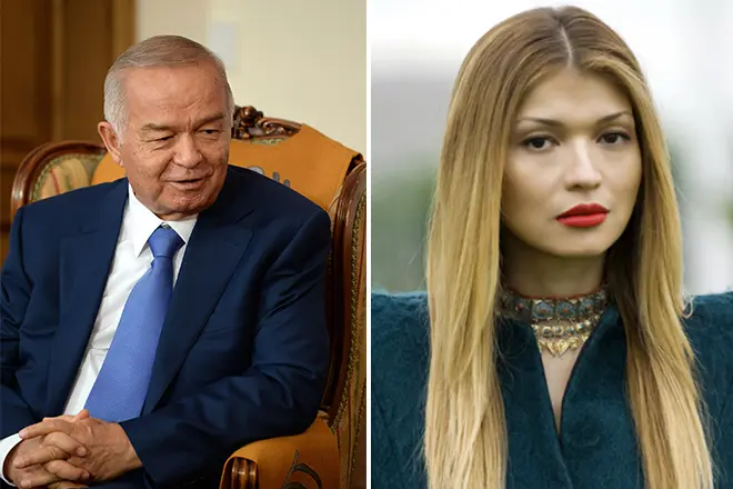 Islam Karimov og Gulnara Karimova