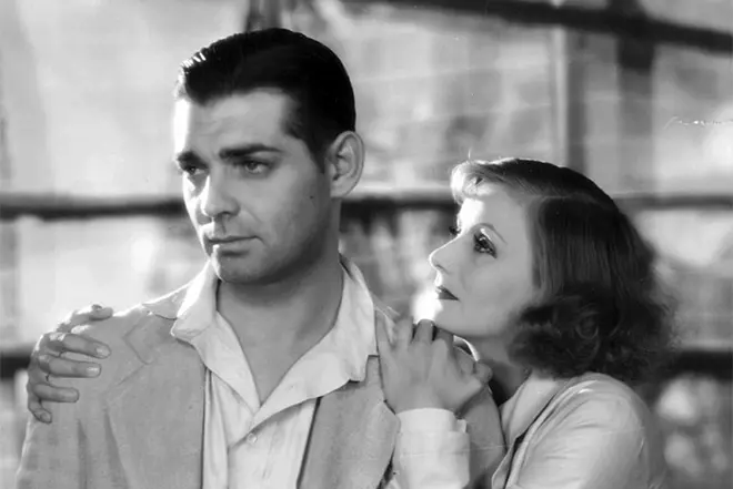 Greta Garbo en Clark Gable