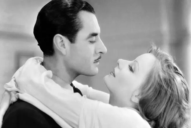 Greta Garbo ir John Gilber