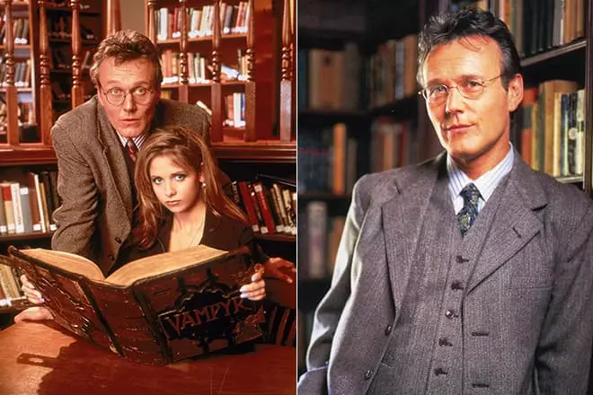 Buffy y Rupert Giles