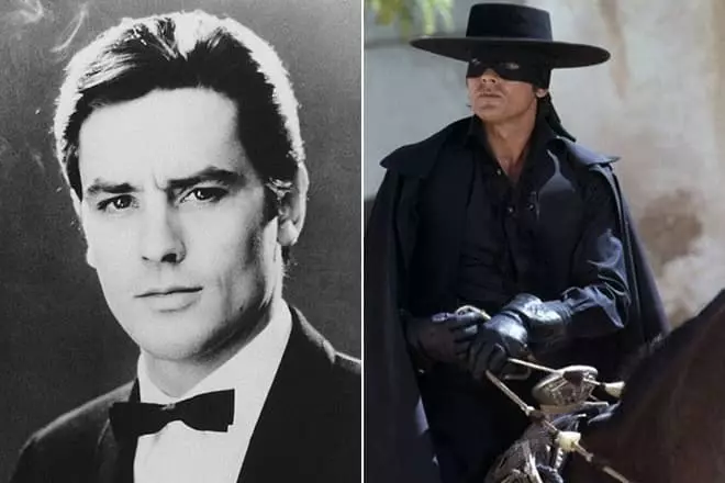 Alain delon yn 'e rol fan Zorro