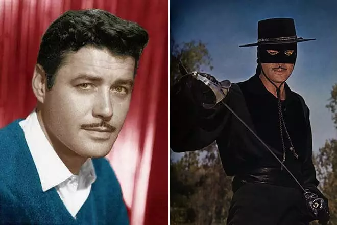 Guy Williams en el papel de Zorro