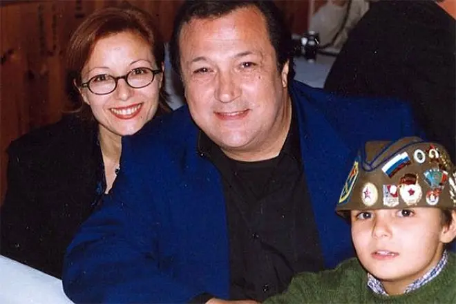 Robertino Loretti cu familia