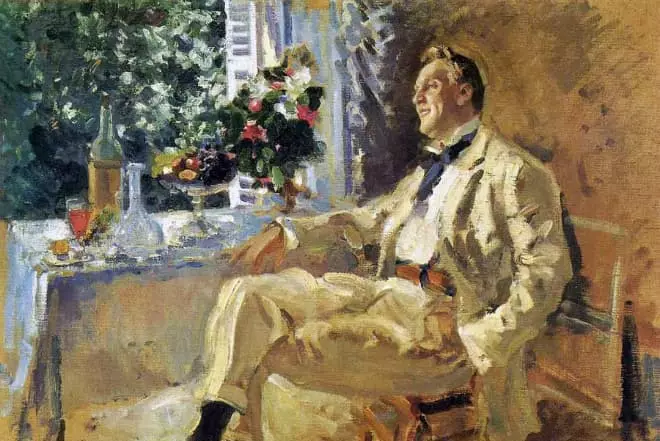 Konstantin Korovin. Fedor Chaliapina portresi