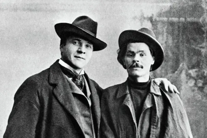 Fyodor Shalyapin a Maxim Gorky