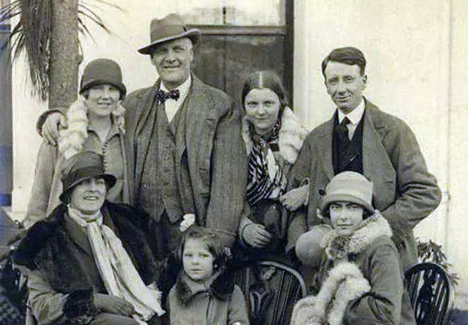 Fedor Shalyapin with family