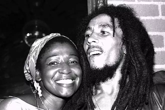 Bob Marley med Rita Rita