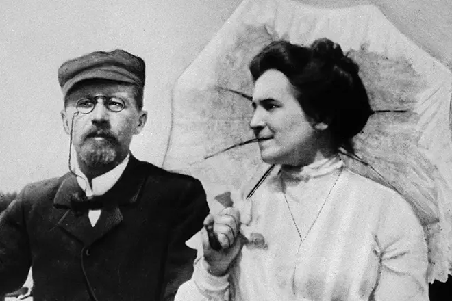 Anton Chekhov এবং Olga Knipper