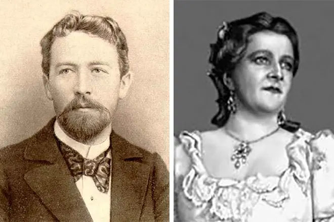 Anton Chekhov এবং Elena Shavrova