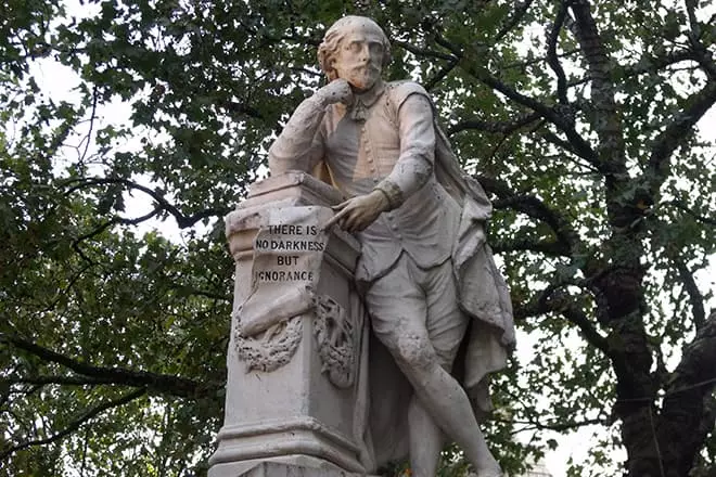 Monument à William Shakespear