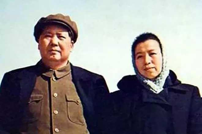 Mao Zedong gyda'r wraig olaf