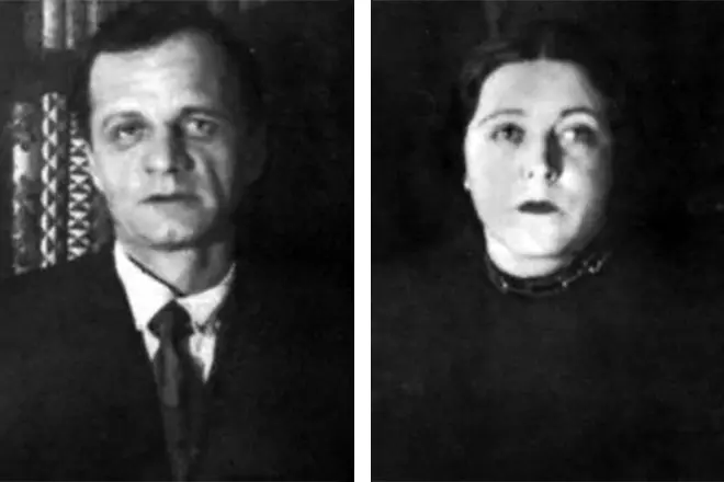 Andrei Platonov med sin kone