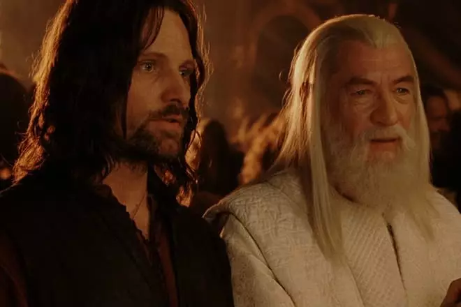Aragorn ແລະ Gandalph