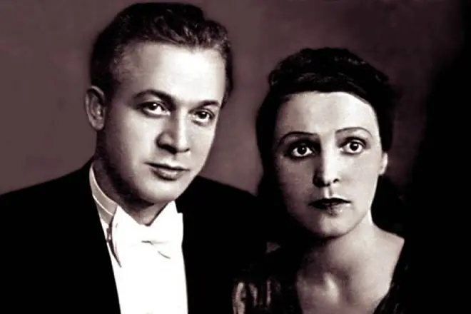 Sergey Lemeshev con esposa Irina Maslennikova