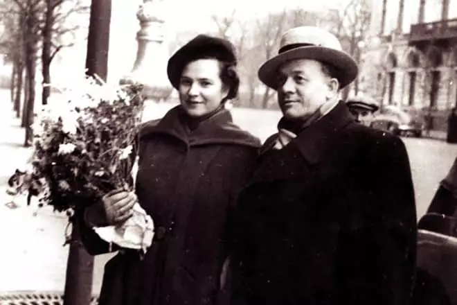 Sergey Lemeshev s jeho manželkou víru Kudryavtseva