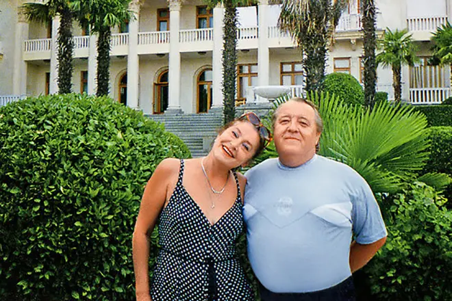 Валерия закуска със съпруга си Александър Мироненко