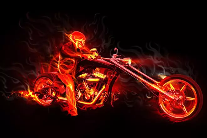 Corredor de motocicletes fantasma