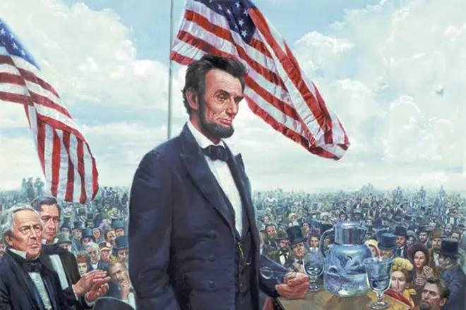 Abraham Lincoln salaku Présidén