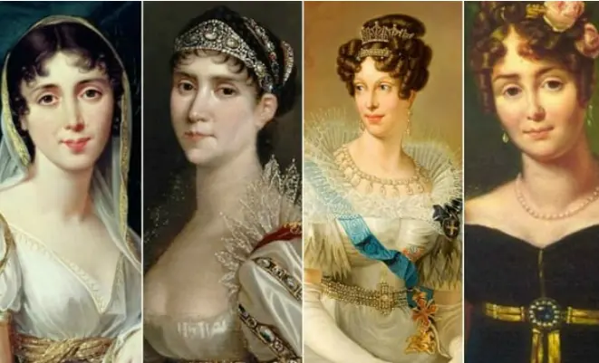 Mulleres Napoleón Bonaparte.