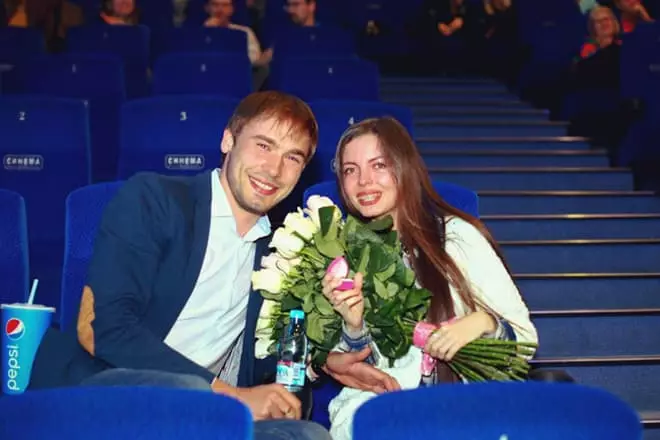 Louise Shipulin avec son mari