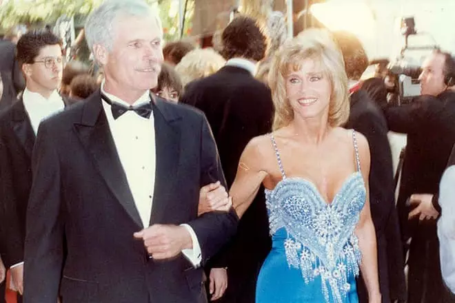 Ted Turner en Jane Fond