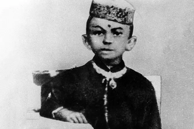 Mahatma Gandhi i barndommen
