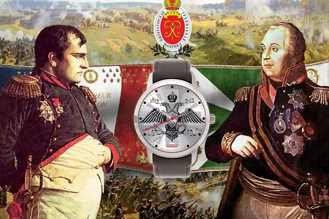 Napoleon Bonaparte en Mikhail Kutuzov