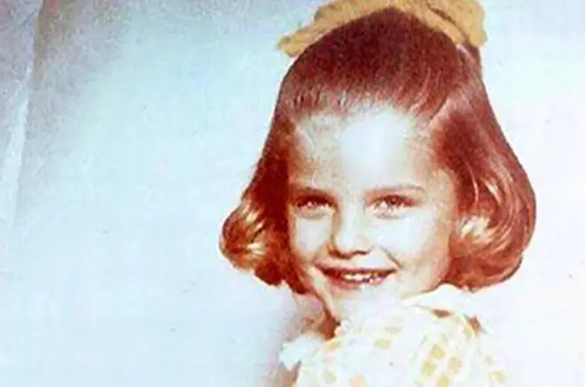 Anna Nicole Smith in childhood