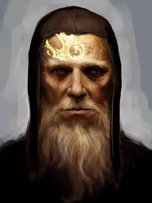 Merlin - Sage kaj Sorĉisto de Celtic Mitos, konsilisto de Reĝo Arturo